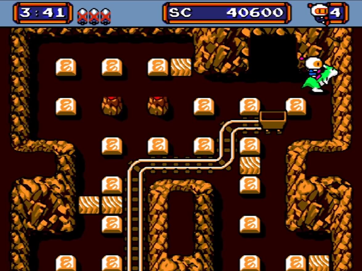 Mega Bomberman - геймплей игры Sega Mega Drive\Genesis